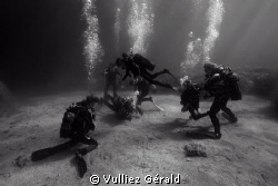 Diving Lesson in Sardegna by Vulliez Gérald 